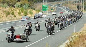 Motorkářský pohřeb
