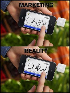 Marketing vs. realita