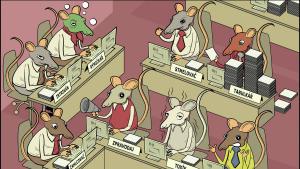 Kancelářské krysy.