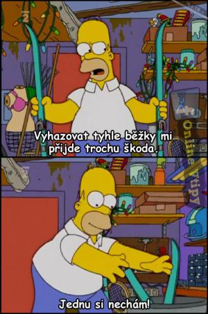 Homerova logika a běžky