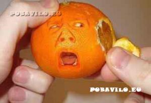Loupání pomeranče