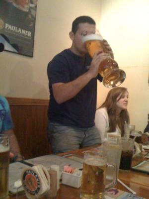 Maxi sklenice na pivo