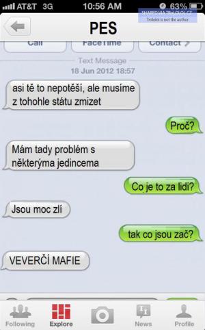 Pes a SMS