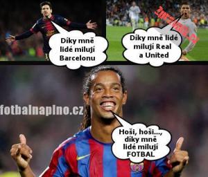 Ronaldinho je borec 