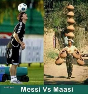 Messi vs Maasi 