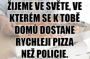Pizza vs. Policie
