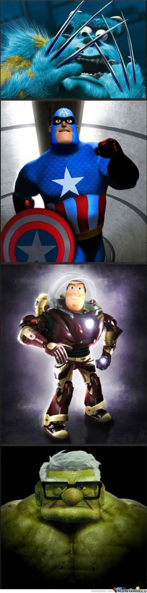 Toy Story + Avengers