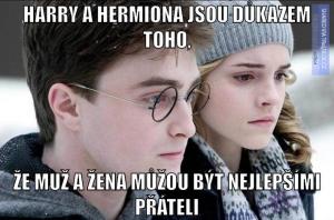 Harry a Hermiona jsou důkazem toho, že..