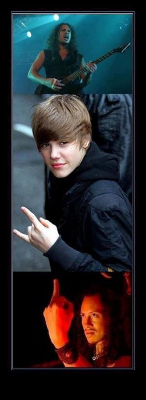 Justin Bieber jako rocker