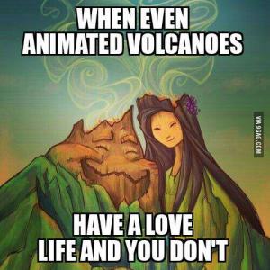 Když i animované vulkány někoho mají a ty ne