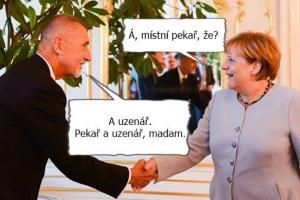 Merkelová a Babiš se setkali