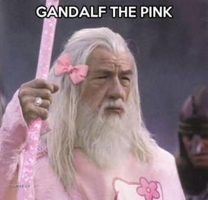 Gandalf růžový