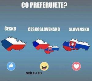 Slovensko či Česko