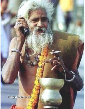 saint with mobile india