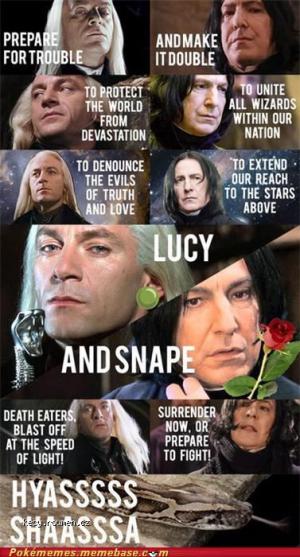 lucy and snape