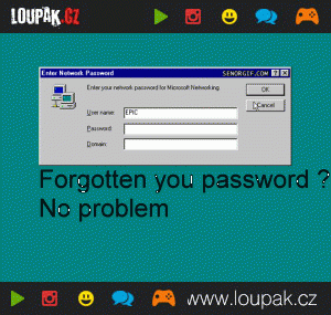 forgotten password