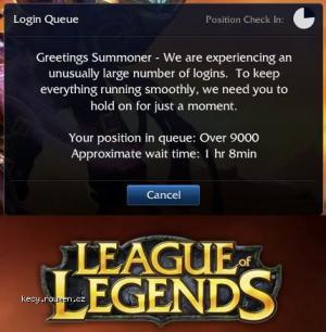 League of legends  wait time
