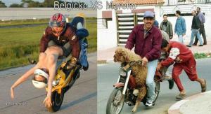 motorky belgicko vs maroko