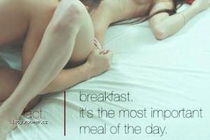 Breakfast its the most