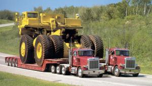 dual truck big load