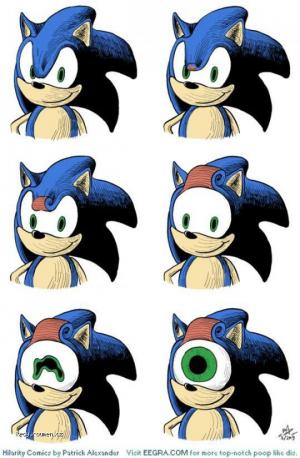 Sonic cant be unseen