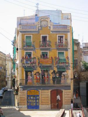 decorated building