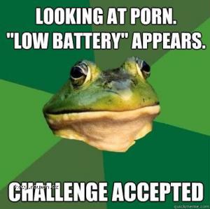 challenge accepted frog