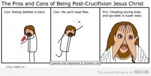 pros and cons of being postcrucification