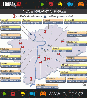 nove radary v Praze