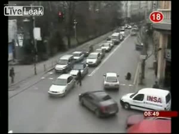 Bulharsko - nehody na křižovatce [kompilace]