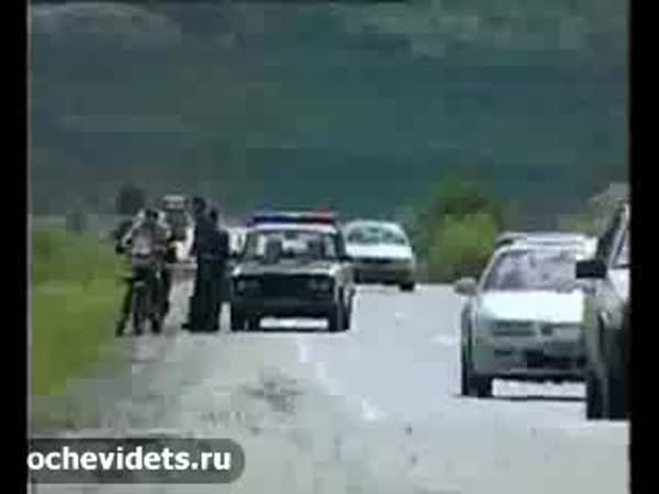 Rusko - dopravní policie