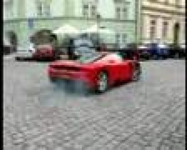 Ferrari Enzo - návštěva Prahy