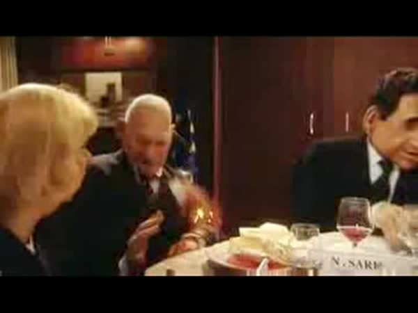 Gumák Sarkozy a Klaus