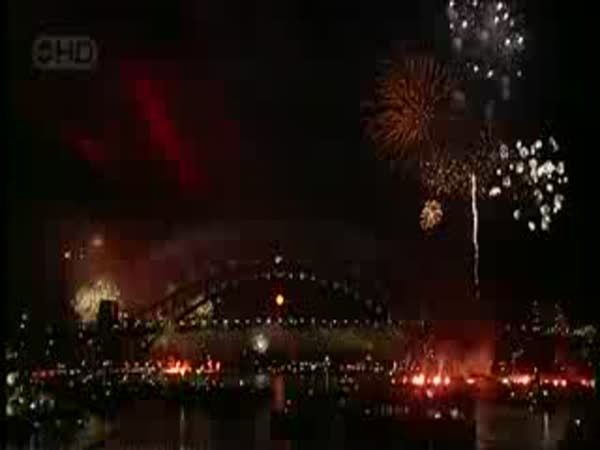 Sydney - Vítání roku 2009