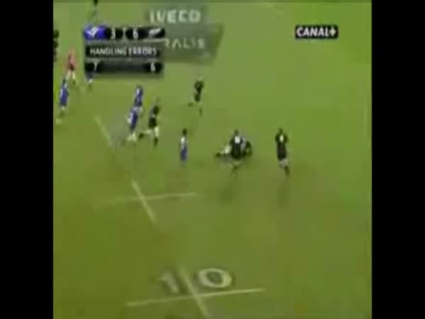 Rugby - tvrdé střety, tvrdý sport