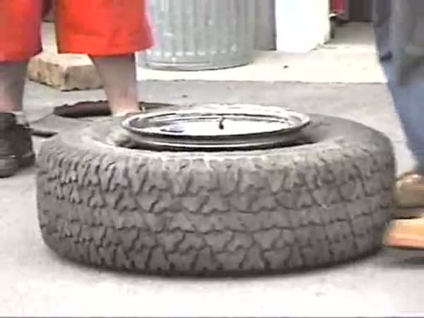 Jak rychle nafouknout pneumatiku