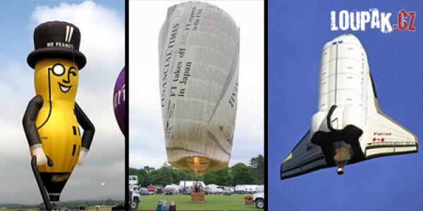 OBRÁZKY - Originální horkovzdušné balóny 