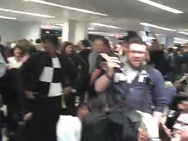 USA - Zábava při uzavření letiště