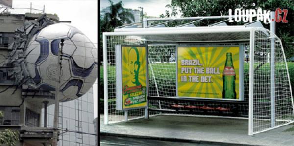 OBRÁZKY - Originální fotbalové reklamy