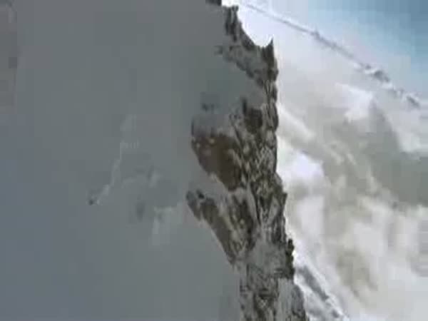 Adrenalin - Lyžování s padákem