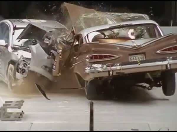 Crashtest - nový vs. starý Chevrolet