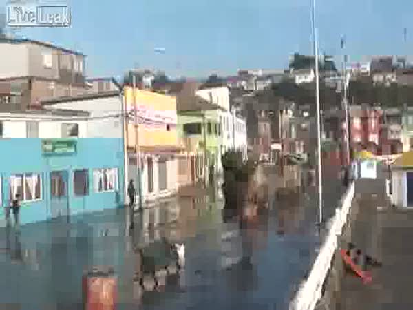 Malá tsunami z Chile
