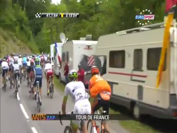 Kuriozní sportovní okamžiky -Tour de France 2012