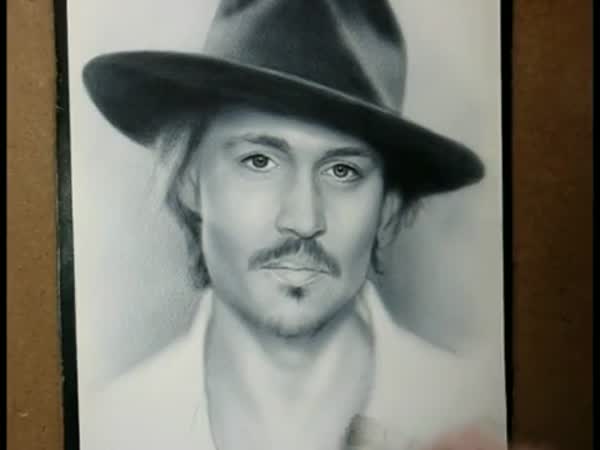 Kreslení - Johnny Depp