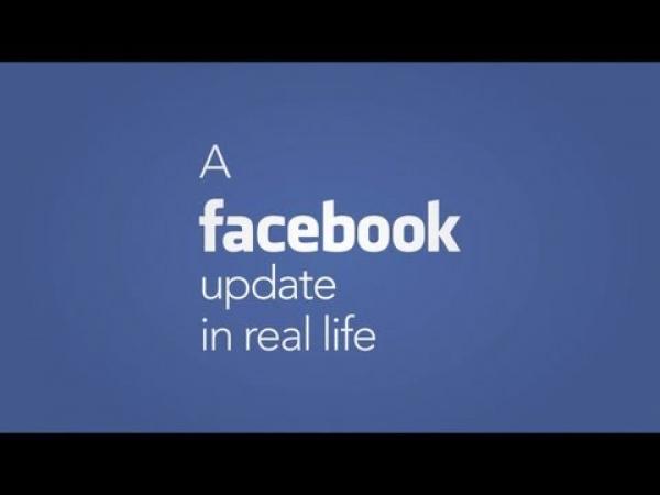 Aktualizace Facebooku ve skutečném světě