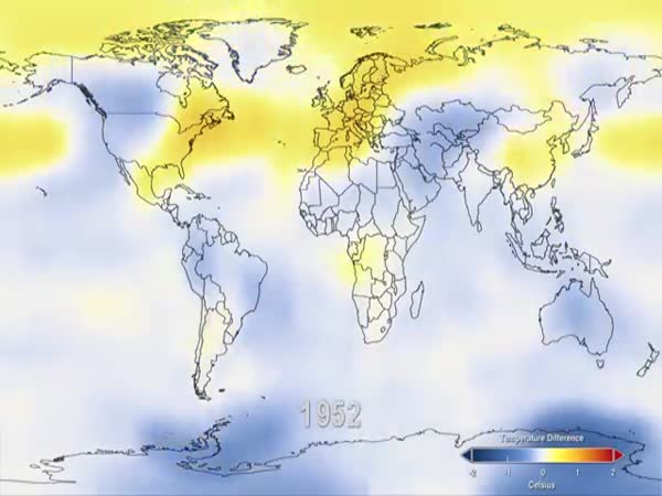 Globální oteplováni 1880 - 2011