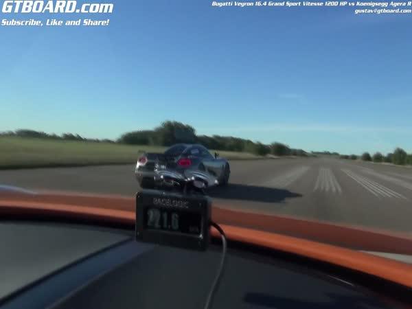 Bugatti Veyron SS vs. Koenigsegg Agera R