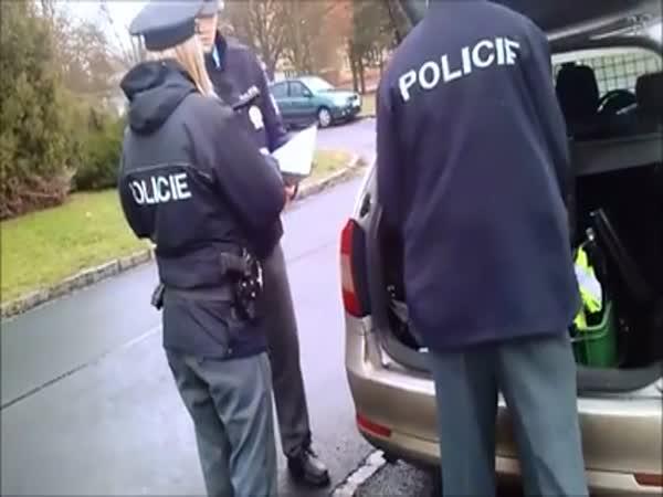 Česká republika - policie vs řidič