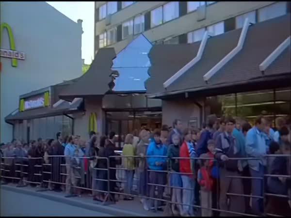První McDonald's v Rusku