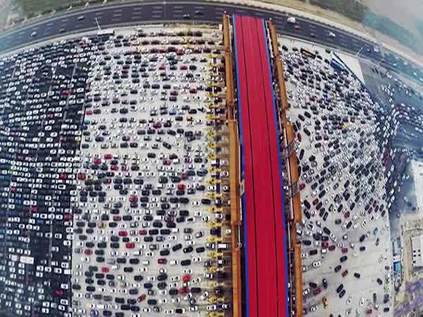 Provoz na silnicích v Číně